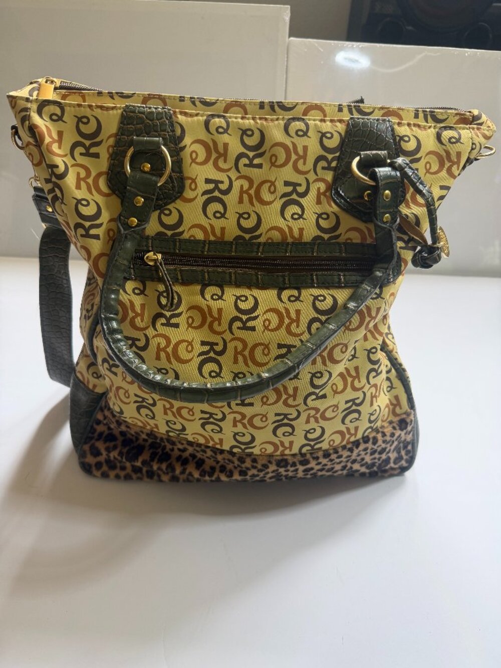 Rainforest Cafe Cheetah Print Handbag